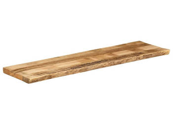 Blat stołu z naturalną krawędzią 180x40x25 cm drewno mango WM-370665