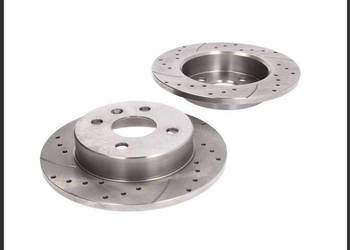 Tarcze tył nacinano-nawiercane OPEL astra G H meriva