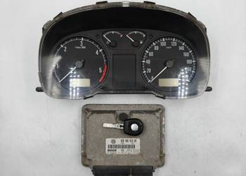 Sterownik Silnika Skoda Octavia 1.9 TDI AHF 038906018GN 0281010182 ZESTAW