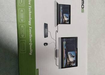 Przełącznik Aimos KVM 4-portowy. Urządzenie nowe, powystawow