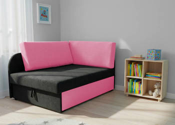 Sofa narożna „Kubuś” – łóżko dziecięce z funkcją spania