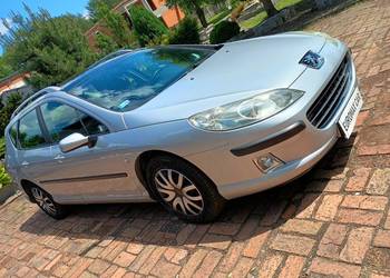 BARDZO ZADBANY PEUGEOT 407 SW diesel 2007 r !!!