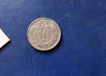 Stare monety 10 halerzy 1894 Austria