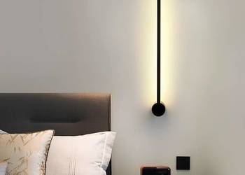 Liniowy kinkiet 60cm LED 4000K czarny
