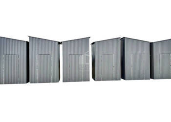 Schowek pomieszczenie gospodarcze 3x2m drzwi dach spad w bok ID886