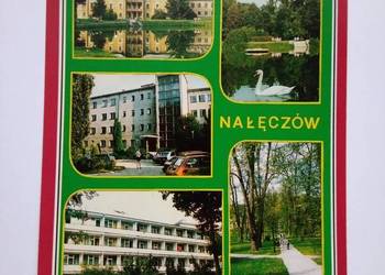 Pocztówka z Nałęczowa z 1995r.