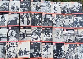 Stary tygodnik z lat 50-60 tych "Świat", 477 egzemplarzy