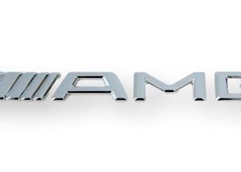 MERCEDES WIELE MODELI Emblemat AMG klapy tyl ORYGINAL