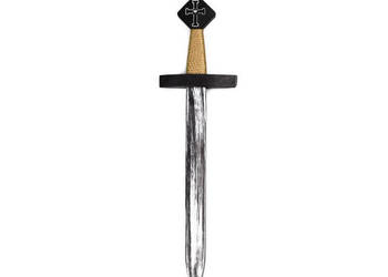 Miecz Drewniany Czarnego Rycerza | Drewno | 45 cm | Średniowiecze