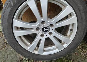 Felgi z oponami lato 245/45/17 5x112 Mercedes audi vw skoda