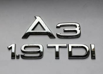 Napis emblemat Audi A3 I 00-03r