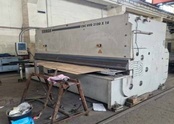Syndyk sprzeda nożyce gilotynowe CNC HVR 3100x16MM