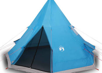 Namiot turystyczny tipi 4-os. niebieski wodoszczelny WM-94381