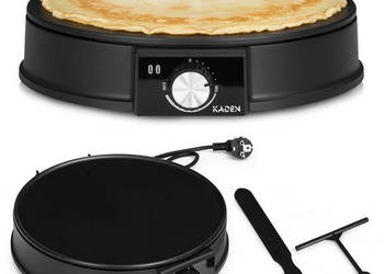 Elektryczna naleśnikarka patelnia do naleśników nieprzywierająca 1200W KAD…