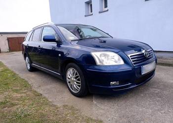 Toyota Avensis T25 2.0 VVT-i 147 KM Kombi | Świeży przegląd i OC  Cena osta