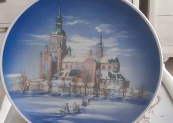 Talerz dekoracyjny ceramiczny