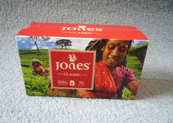 Jones Classic herbata czarna ekspresowa 100g 50 torebek