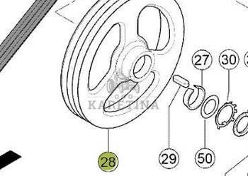 Claas Lexion 740 750 760 Koło Pasowe Napędu 0006650610 00 0665 061 0