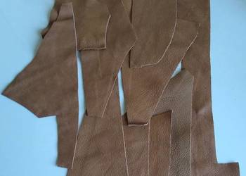 Skóra (315 g) Licowa Włoska średnie i małe kawałki Brązowy