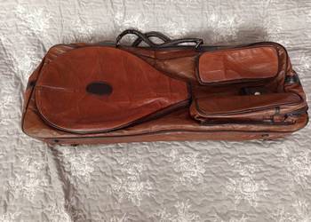 Skórzana torba tenisowa z lat siedemdziesiątych super stan