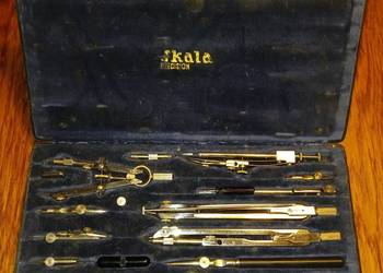 SKALA Precizion PVIIc zestaw cyrkli i grafionów kreślarskich.