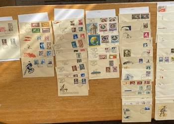 Kolekcja kopert FDC z lat 1953-1990
