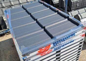 Odsprzedam blachodachówkę modułowa Como 7016 D-Matt plus Budmat