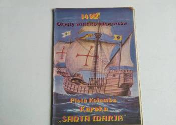 Model kartonowy: statek Santa Maria, Kolumb, okręty wielkich odkrywców