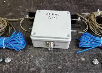Antena dipolowa na pasmo 20m ( 14,00 – 14,350MHz ) KF