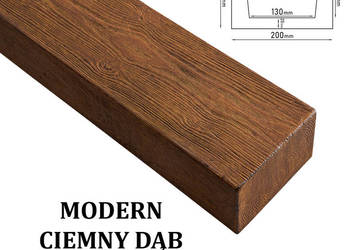 Belka Modern  20x13 cm Ciemny Dąb