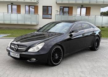 Mercedes-Benz CLS 3.0 V6 CDI 224km 2007r Black Super Stan Zamiana