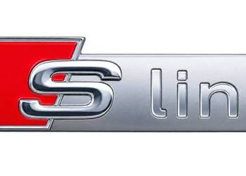 Emblemat Audi S line – oryginał