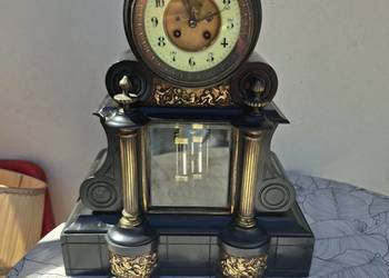 Marmurowy zegar francuski brokot