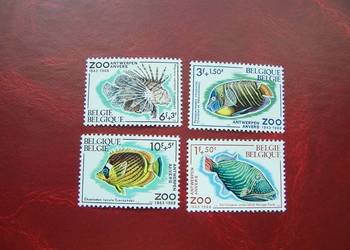 Belgia 1968 MNH Mi. 1527/30 Fauna Ryby ZOO a