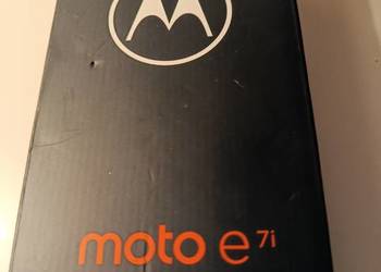Telefon Motorola E7 i power,pęknieta szybka