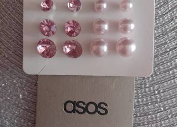 ASOS/ Bogato zdobione kolczyki, 10 parę kolczyków/ Nowe