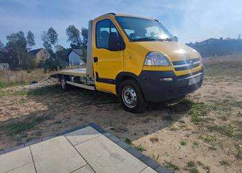 Autolaweta Opel Movano 2.5 najazd aluminiowy  ładowność 1590kg