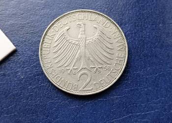 Stare monety 2 marki 1958 F Niemcy