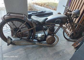 Nsu 200 z lat 30-tych z szopy