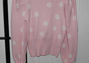 Qed London fajny sweterek bufki 34 XS