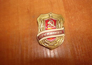 Drużynnik odznaka ZSRR
