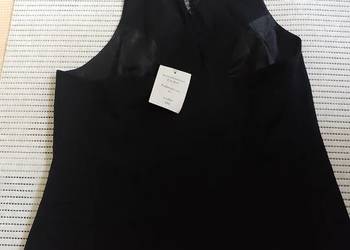 (38/40) (M/L) Kamizelka Garniturowa z odkrytymi plecami z Wiednia, Nowa