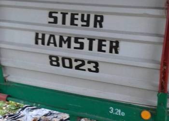 Aparat tnacy do przyczepy samozbierajacej stayr hammster
