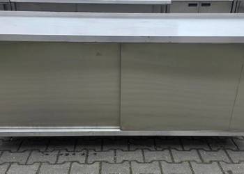 Stół Gastro Drzwi Suwane - 200/60/85 cm - M.1304 N