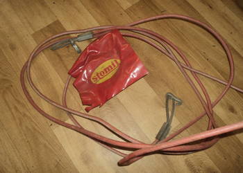 Stara stalowa linka holownicza STOMIL z lat 80-tych