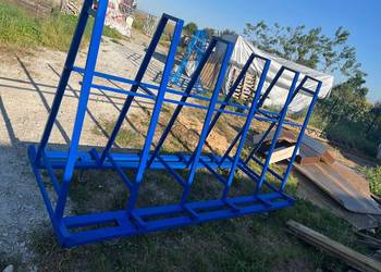 Stojak, wózek transportowy, szkło, okna, metal, kamień, płyta