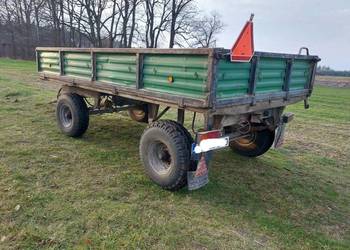 Przyczepa rolnicza Autosan zarejestrowana niska kaczka Przyczepa nie wywrot