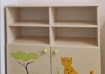 Urocze meble dziecięce Meblik Safari – Zestaw 4 elementów (Stan bardzo dobr