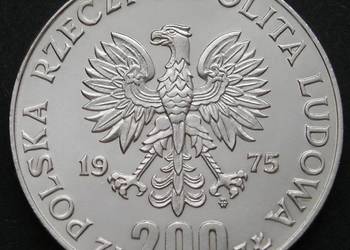 POLSKA 200 ZŁOTYCH 1975 - XXX ROCZNICA ZWYCIĘSTWA - SREBRO