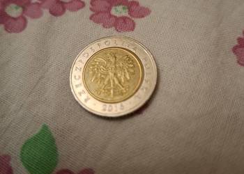 Moneta destrukt 5 zł 2016 r